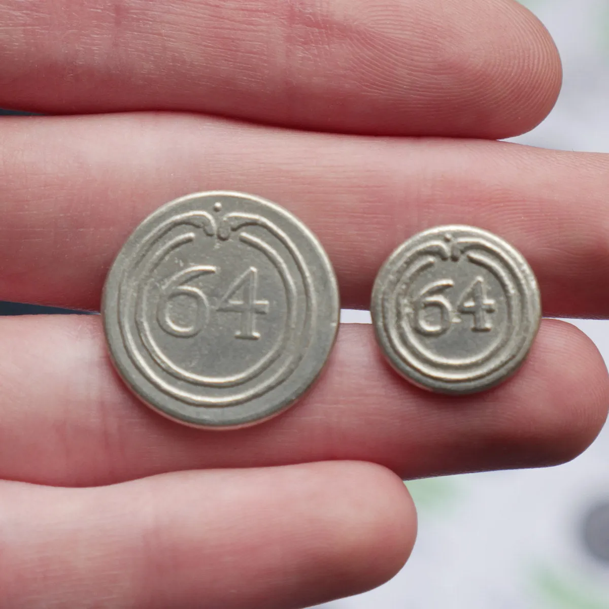 64th French Artillery Buttons 1776-1783 7/8 and 5/8