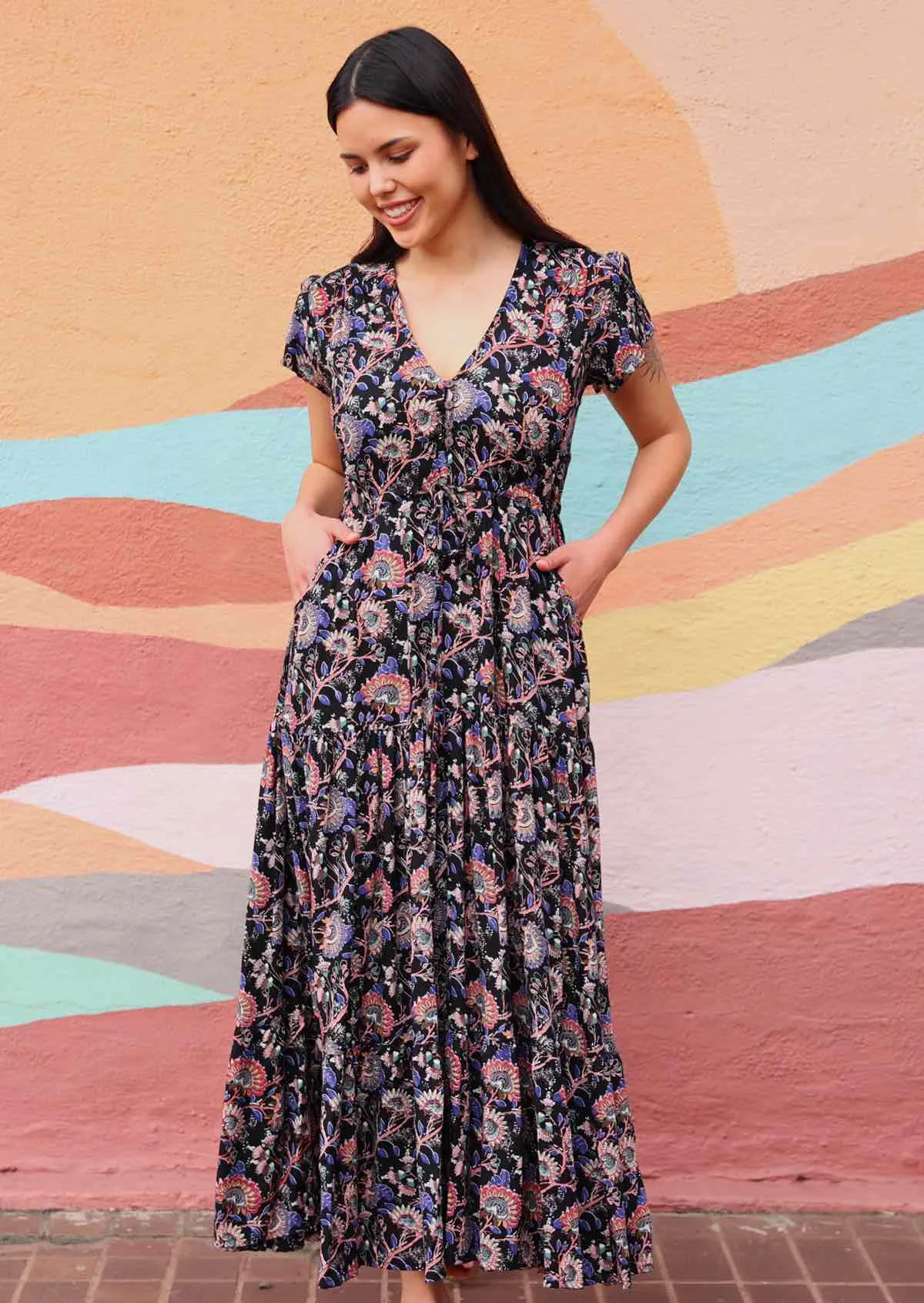 Acacia Maxi Dress Orchid