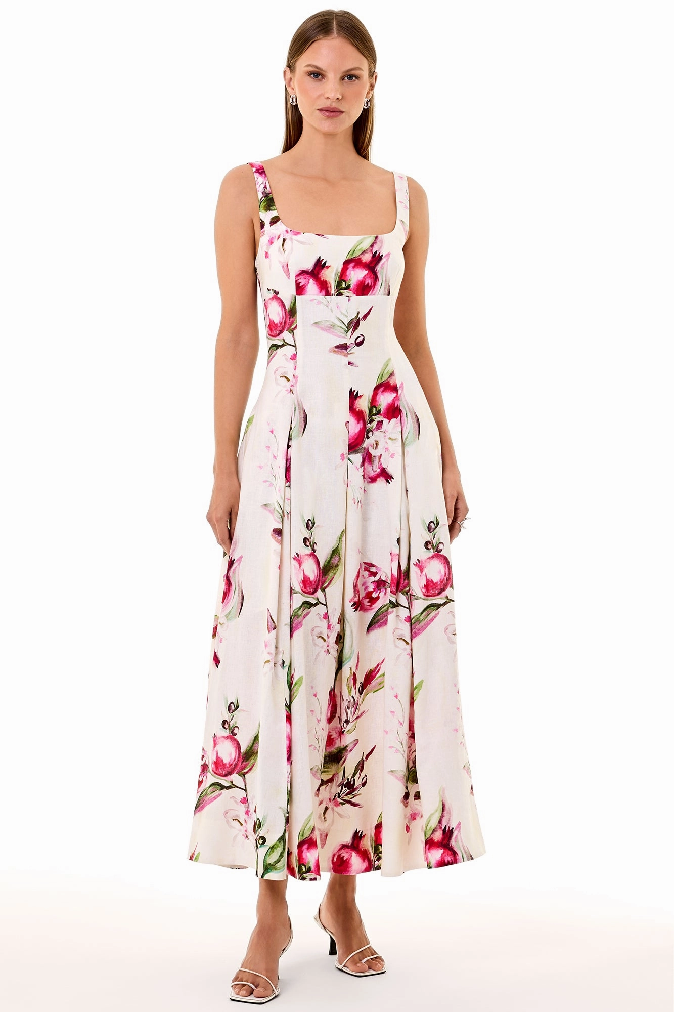 ALEXANDRA DRESS - NALA POMEGRANATE