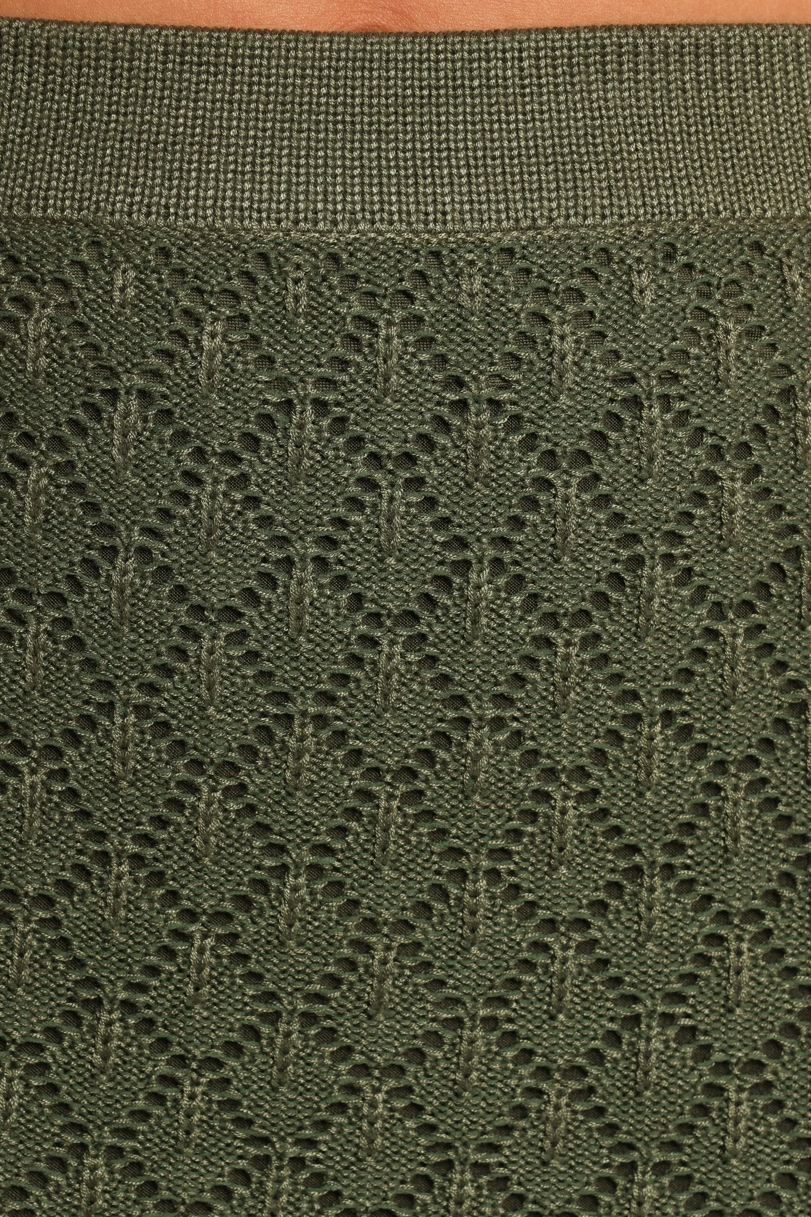 Asplie Knit Top - Olive