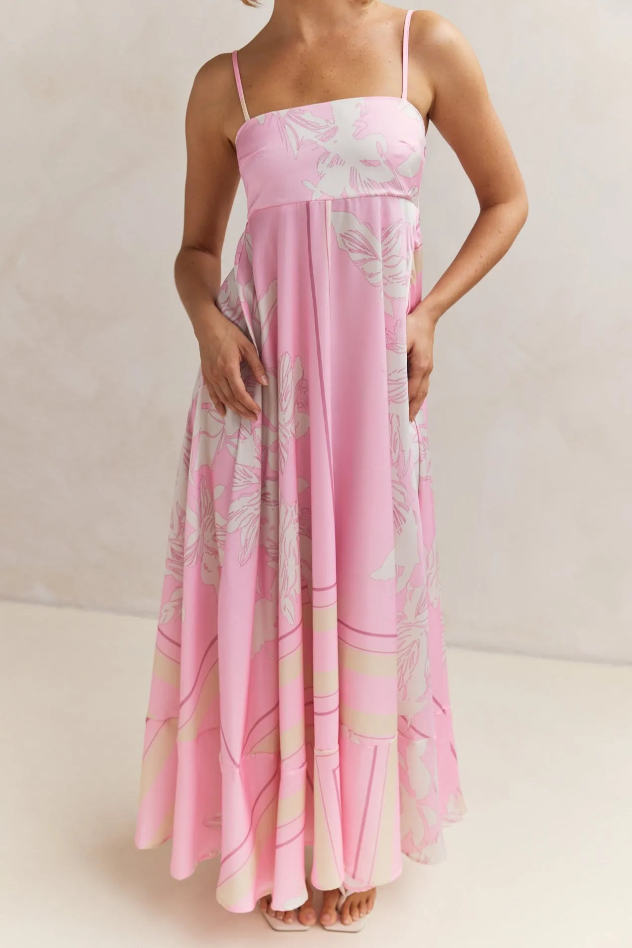 Atlas Maxi Dress (Pink)