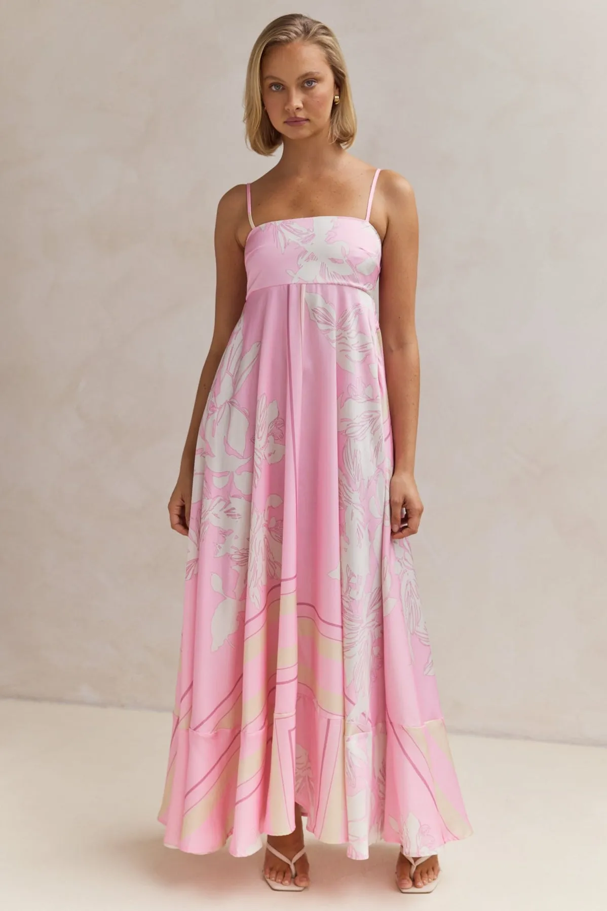 Atlas Maxi Dress (Pink)