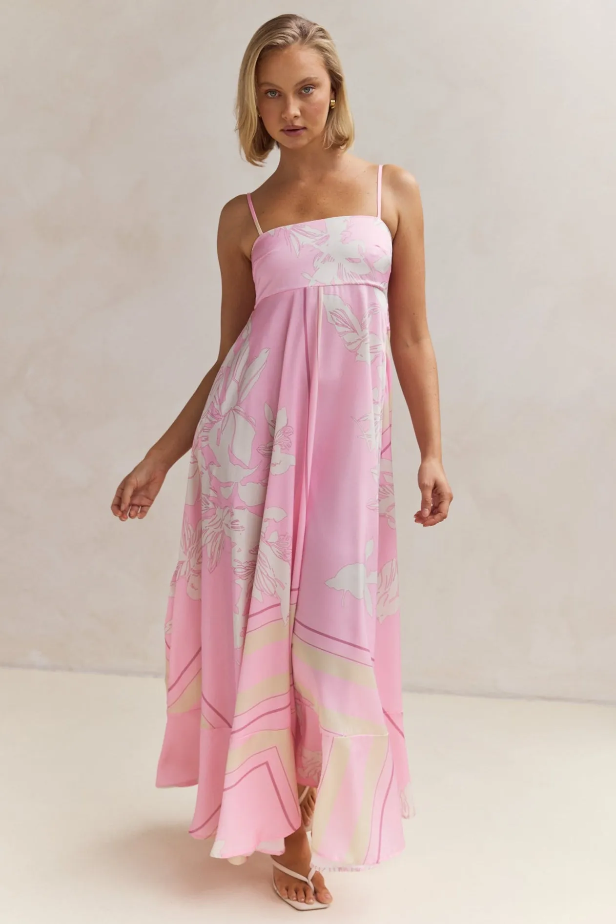 Atlas Maxi Dress (Pink)