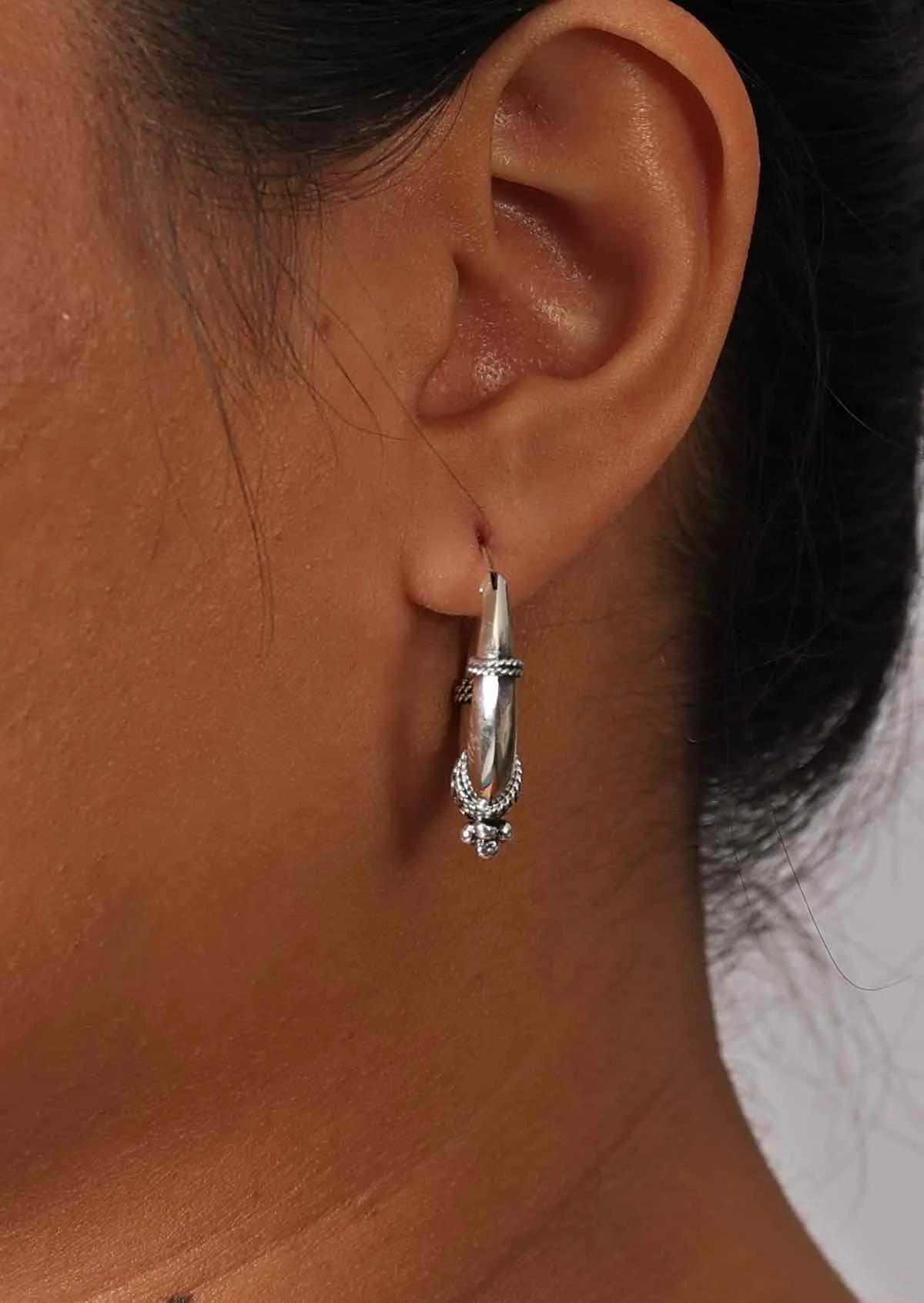Boho Beauty Silver Earrings