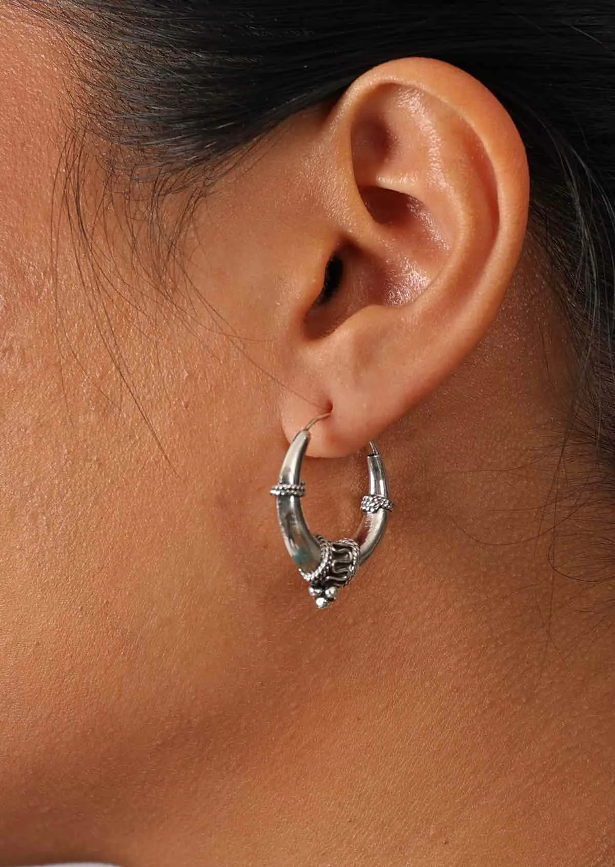 Boho Beauty Silver Earrings