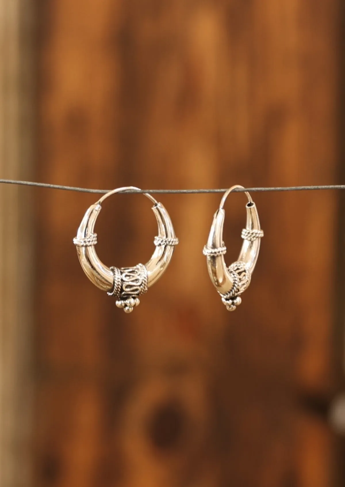 Boho Beauty Silver Earrings