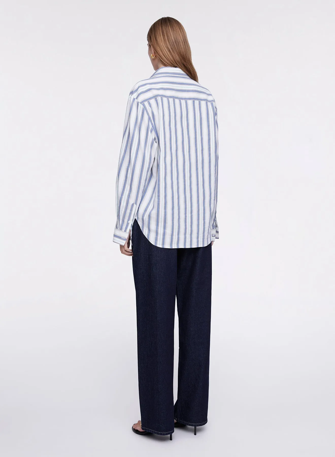 BROOKLYN SHIRT (BLUE STRIPE)