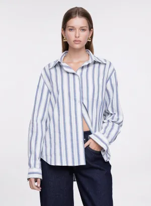 BROOKLYN SHIRT (BLUE STRIPE)