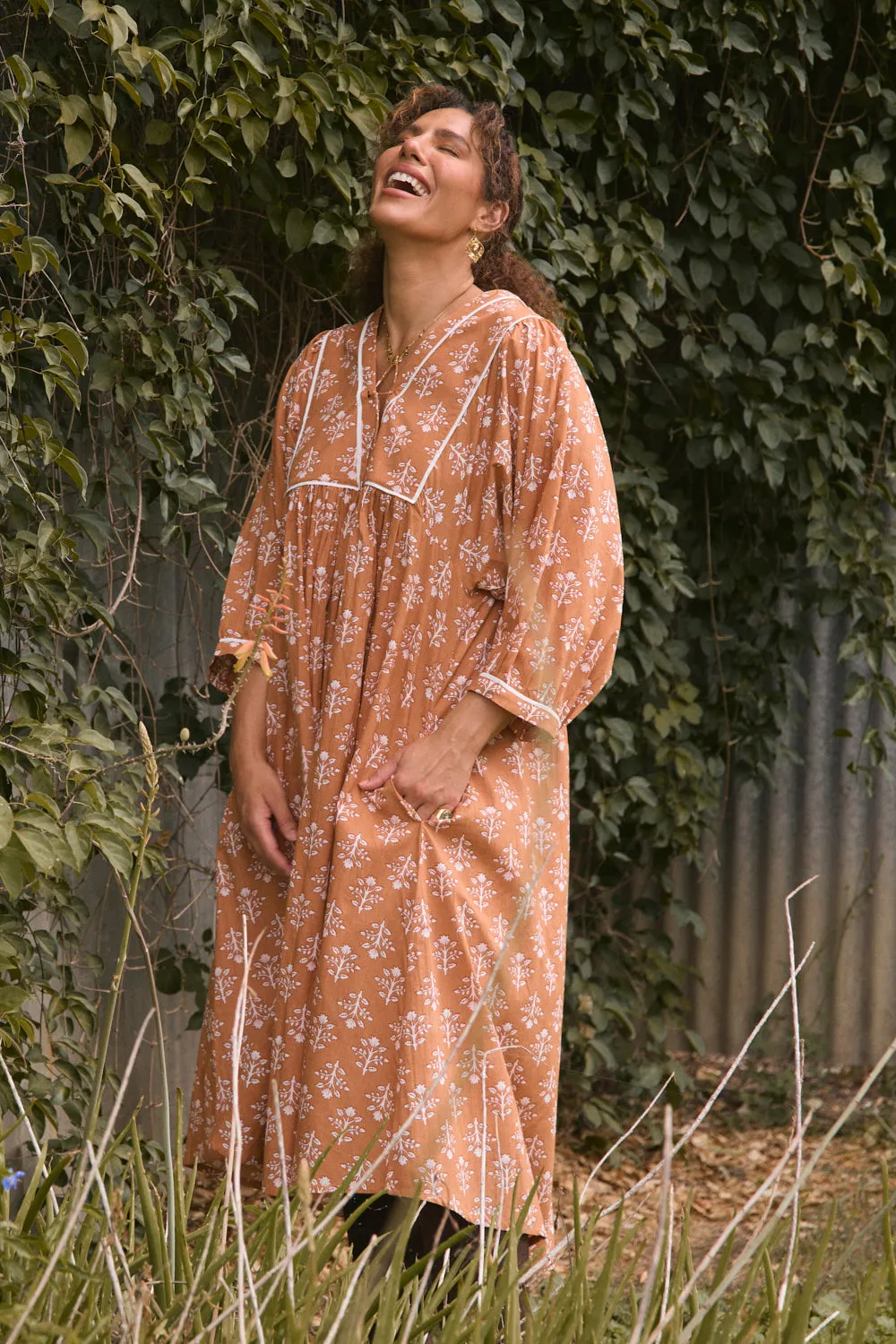 Cairo Midi Dress in Millefiori