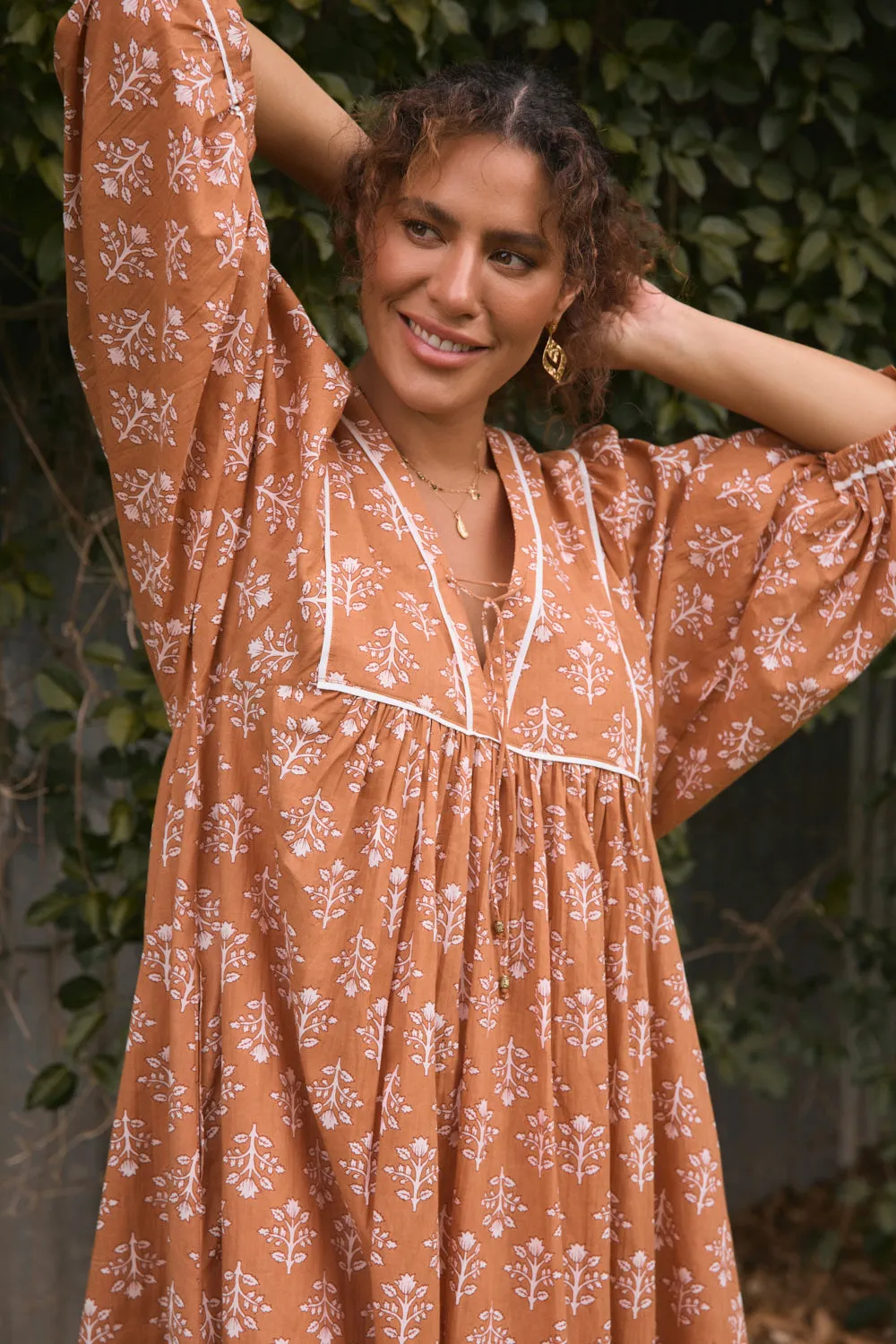 Cairo Midi Dress in Millefiori