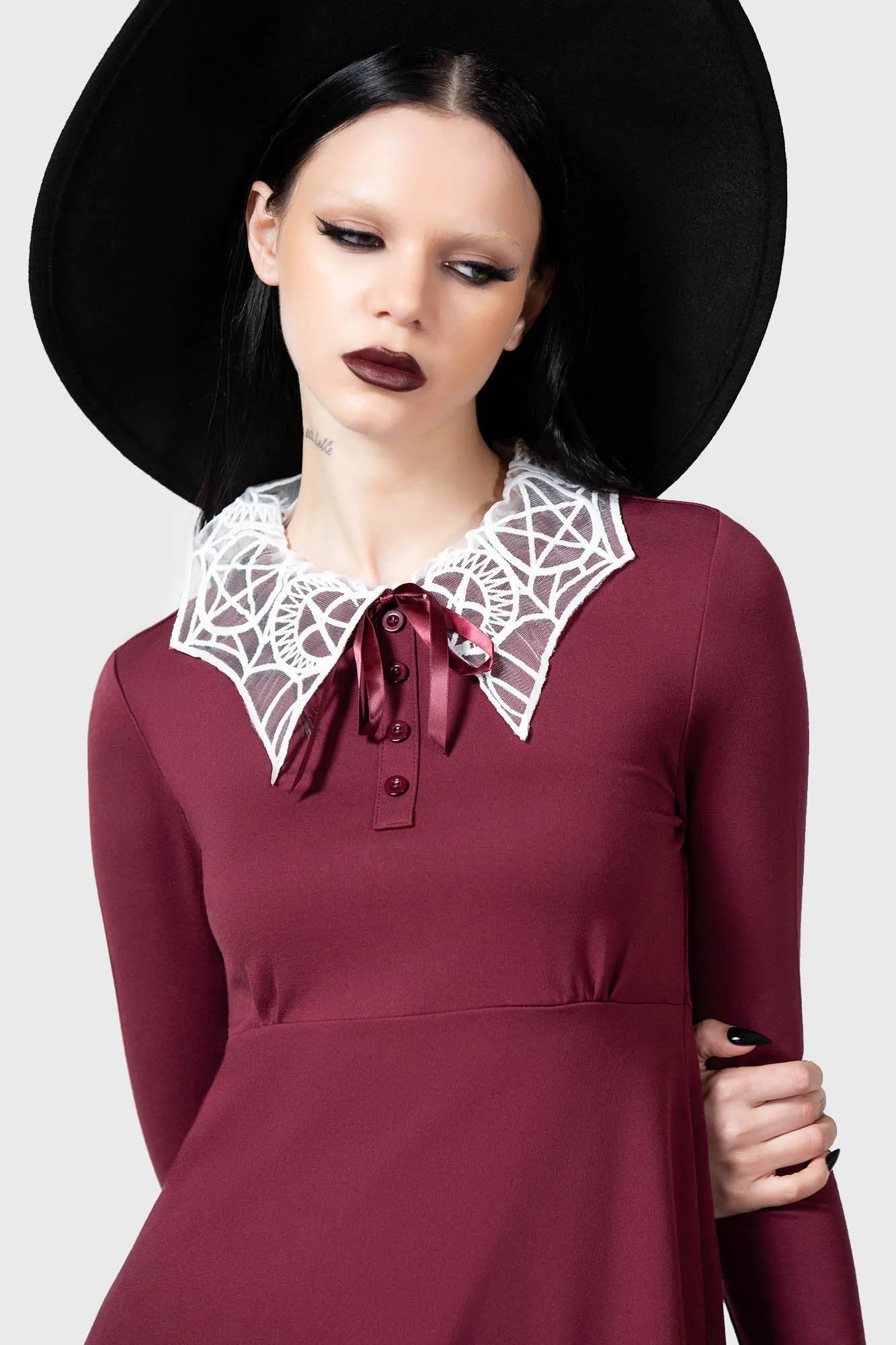 Charmed School Dress [CRIMSON]
