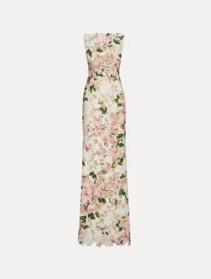 Cherry Blossom Guipure Gown