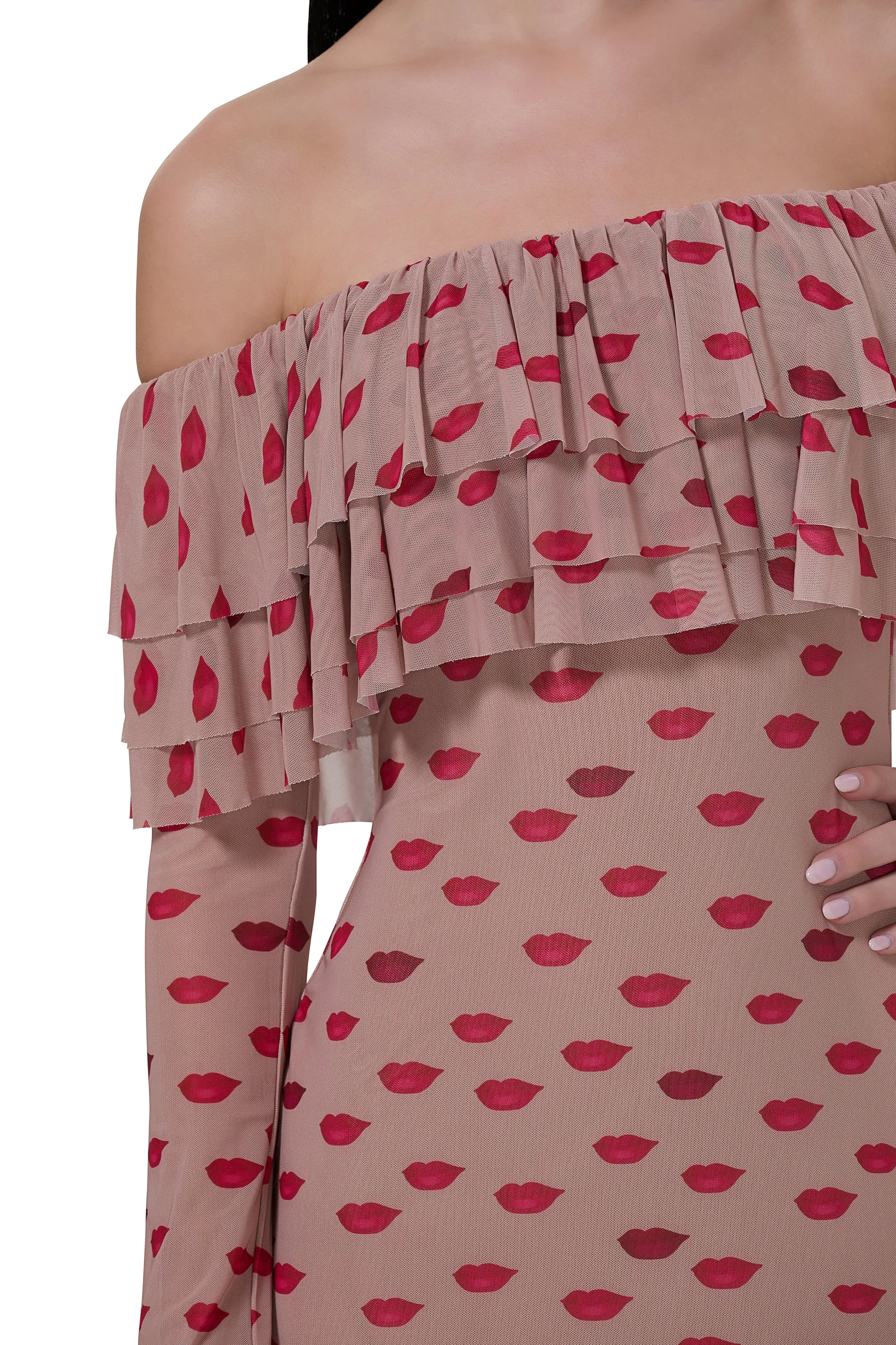 Dahlia Dress - Almond Kiss