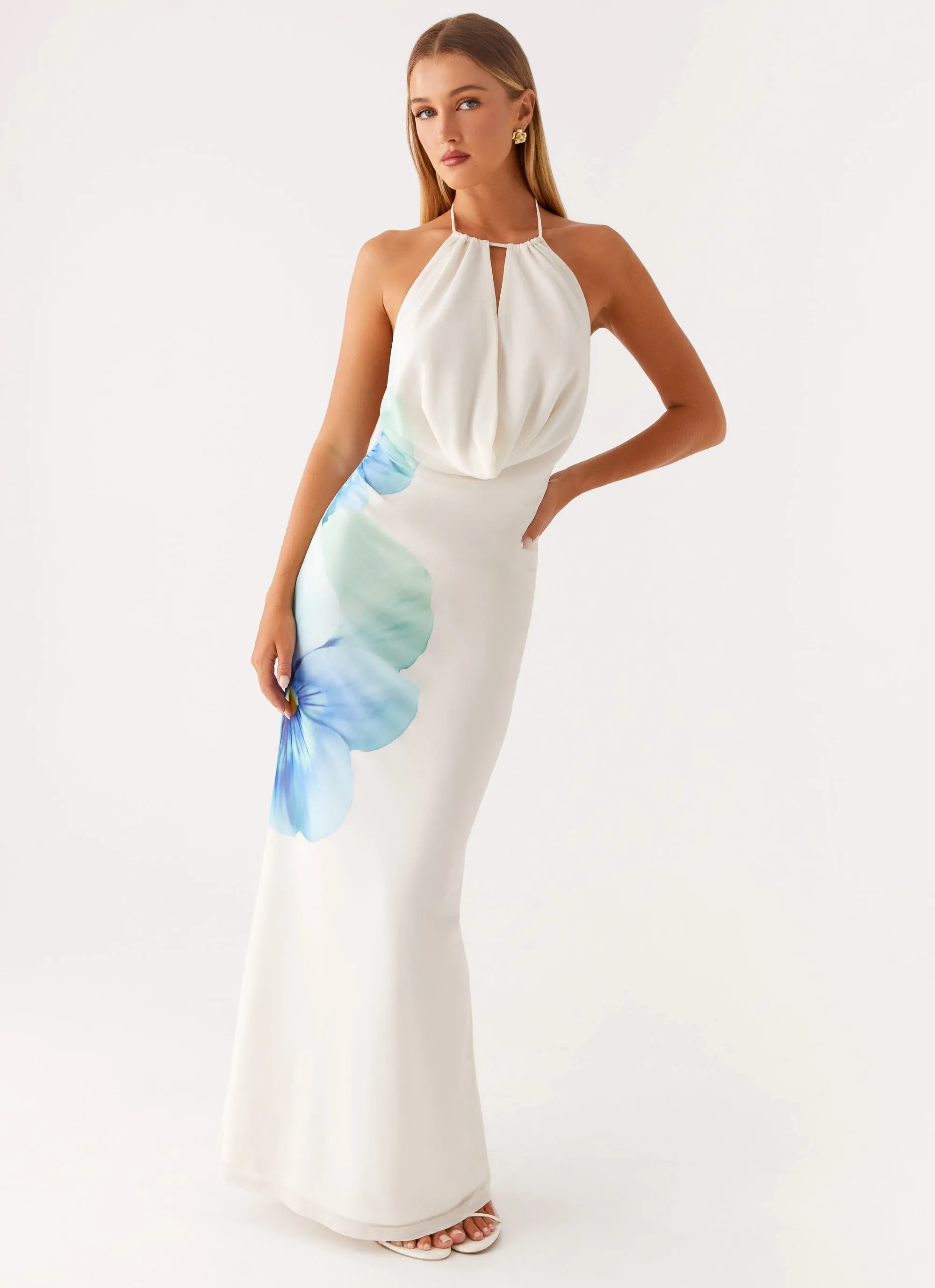 Elo Maxi Dress - Ivory