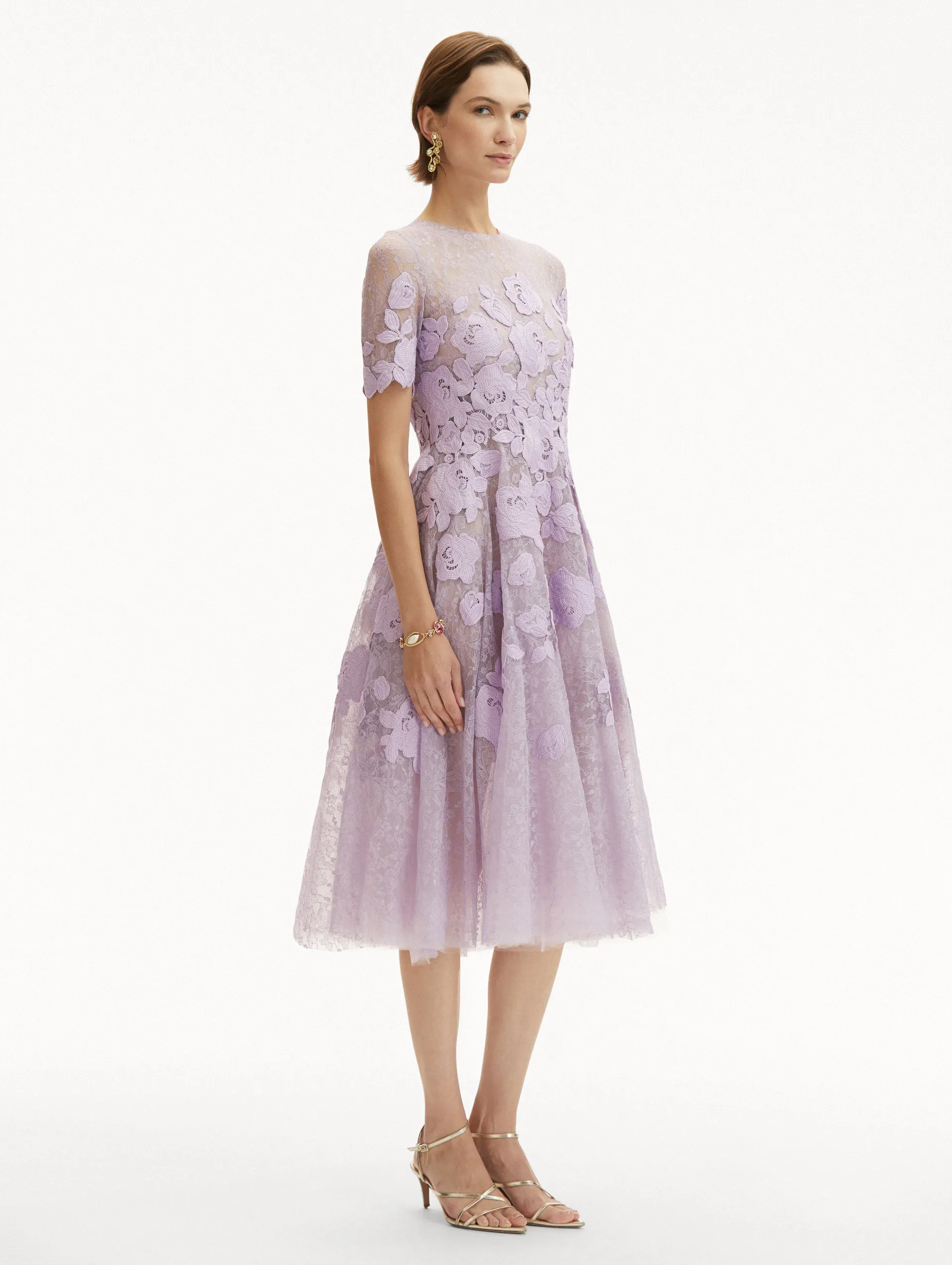 English Rose Guipure Dress