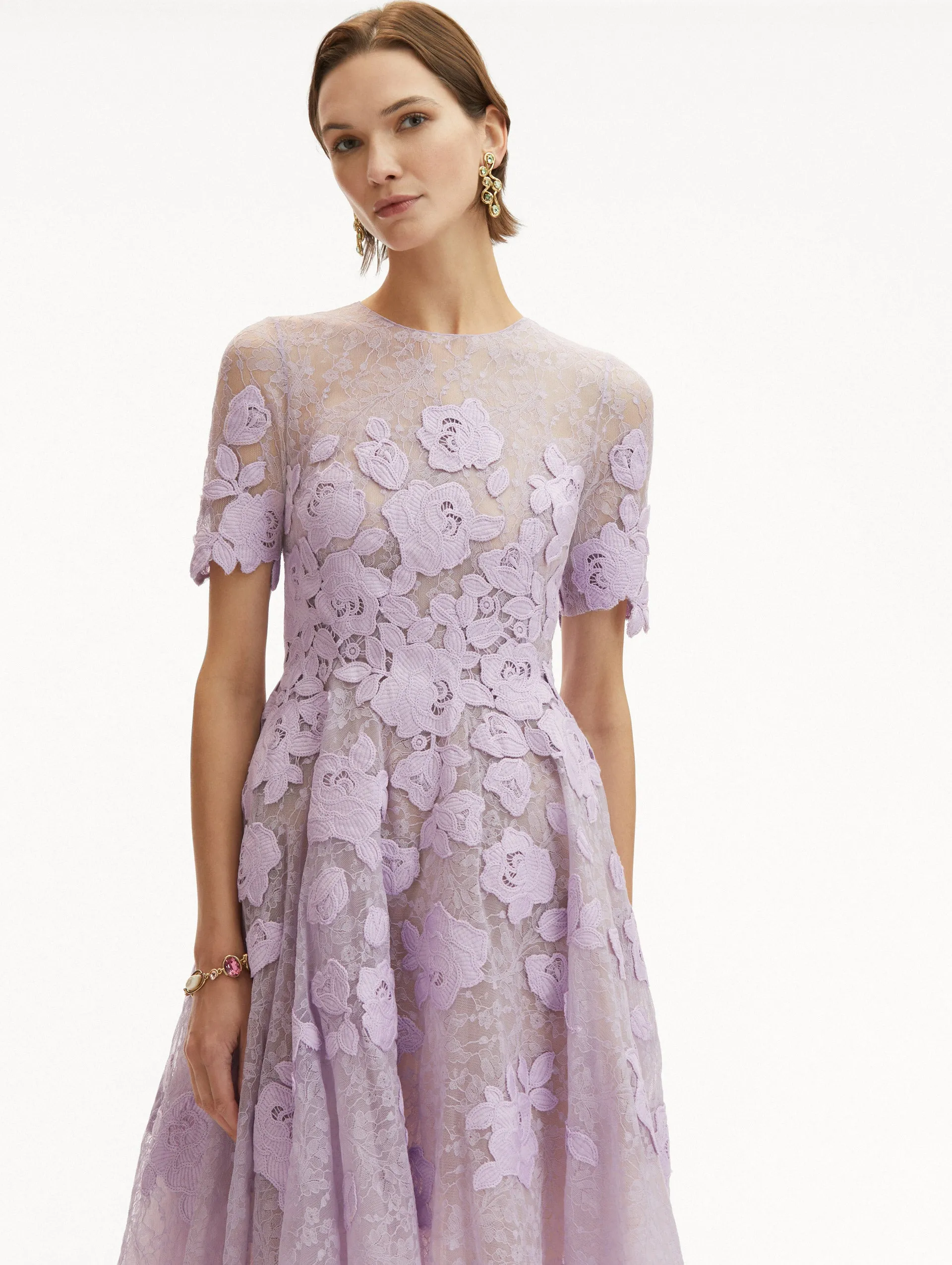 English Rose Guipure Dress