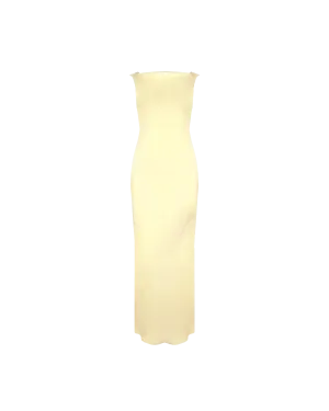 FIREBIRD COWL GOWN BUTTER