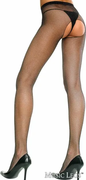 Fishnet Open Pantyhose