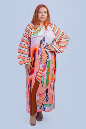 Fun Time Vacation Cotton Caftan
