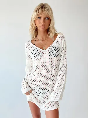 Gardena Mini Dress White