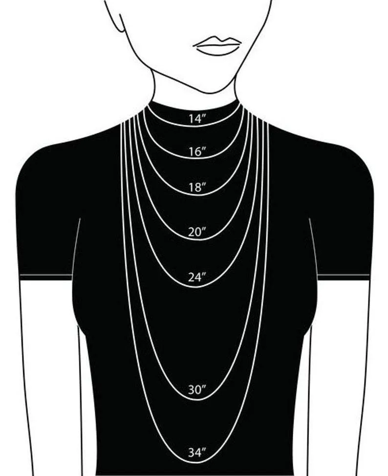 Initial Card Cuban Necklaces