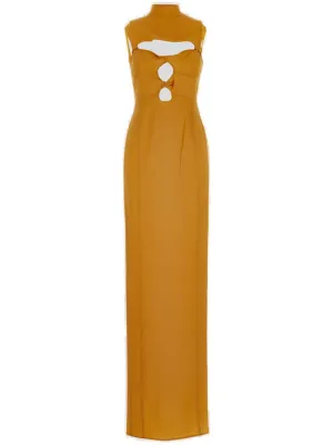Jacquemus Cut-Out Sleeveless Maxi Dress