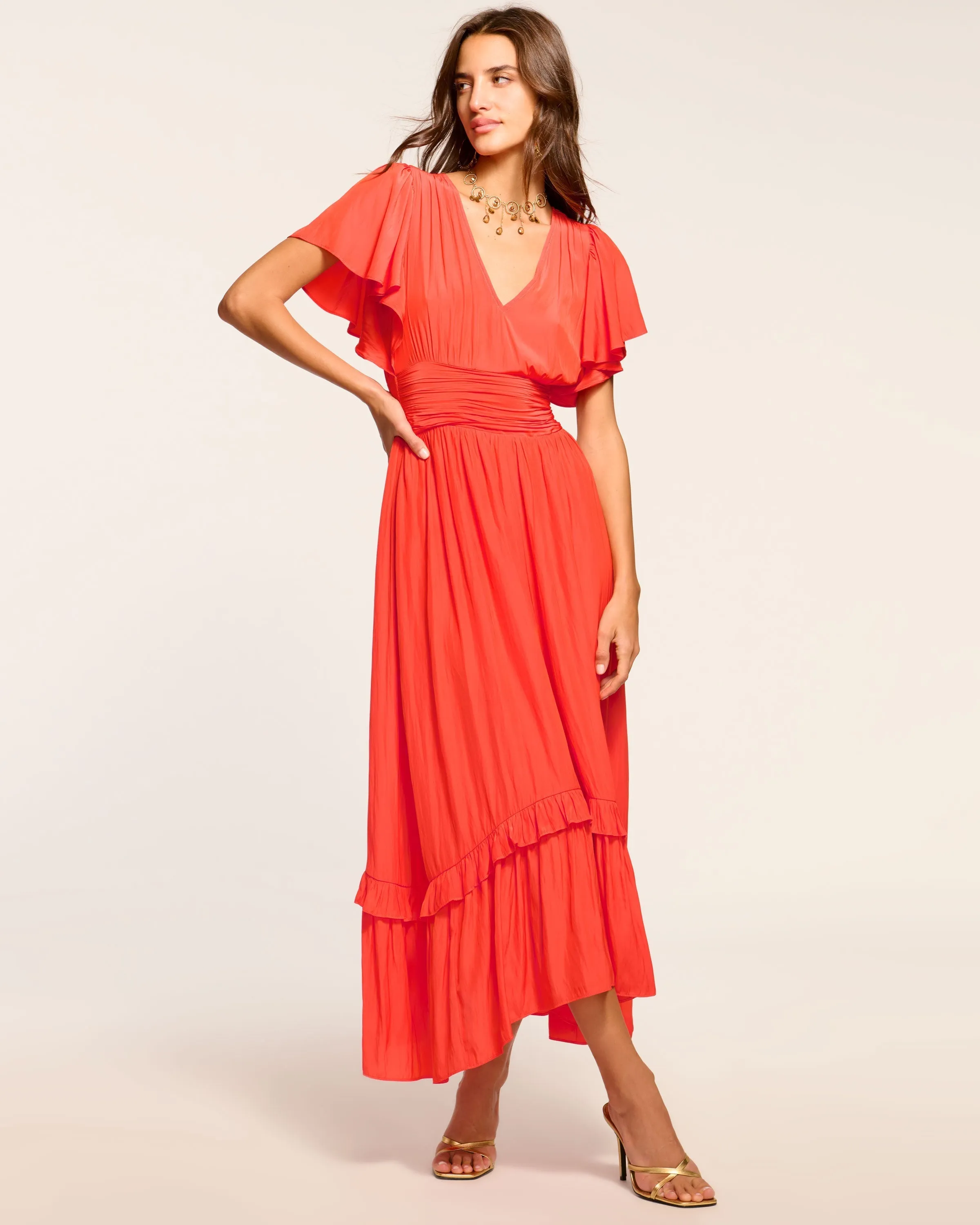 Joanie Short Sleeve Maxi Dress