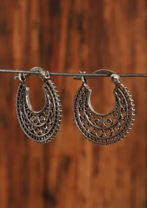 Joyous Silver Earrings