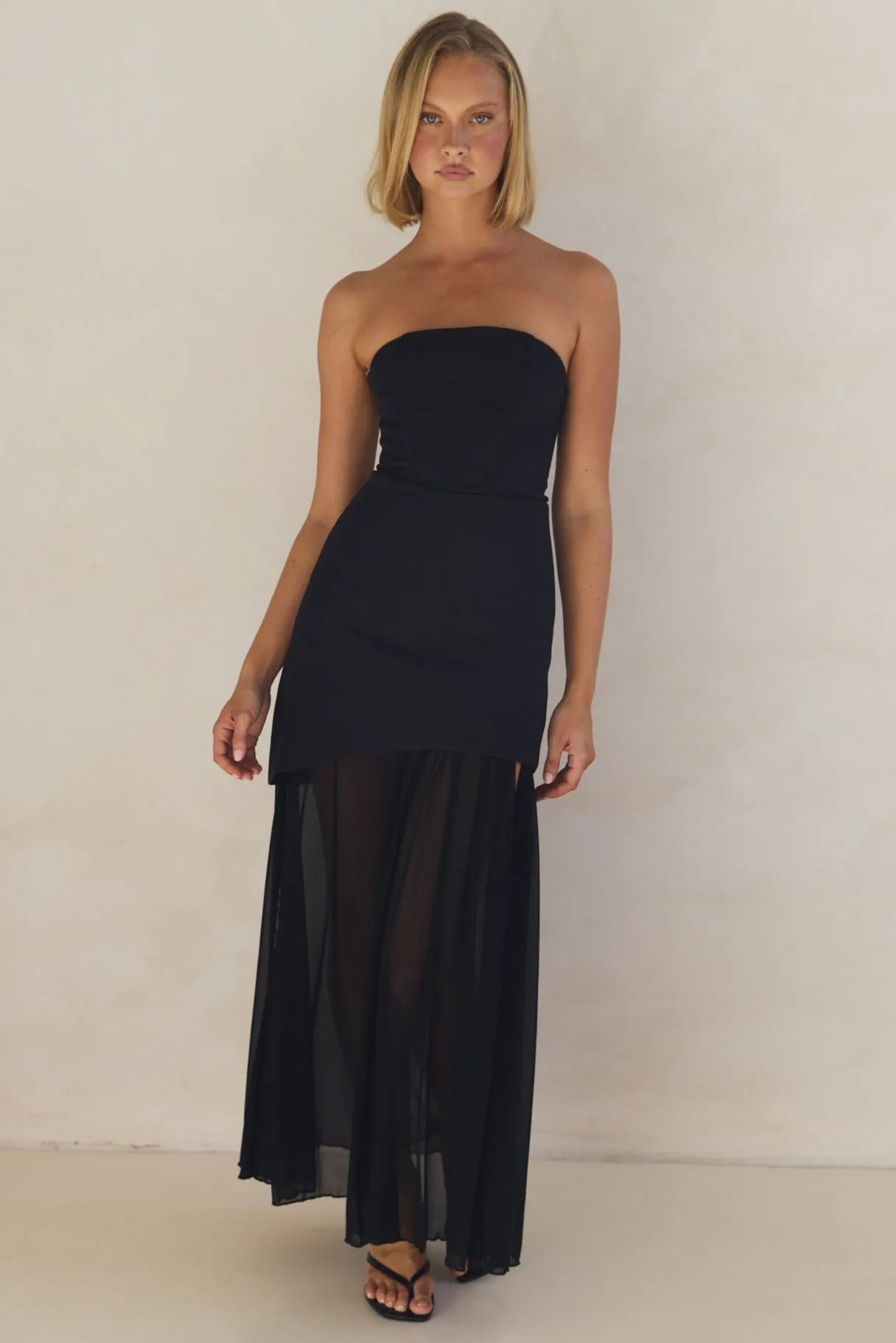 Juliana Maxi Dress (Black)