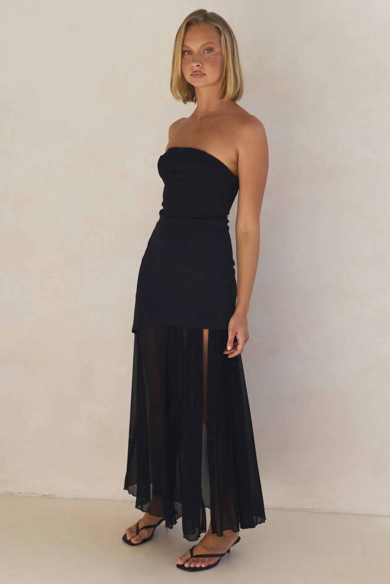 Juliana Maxi Dress (Black)