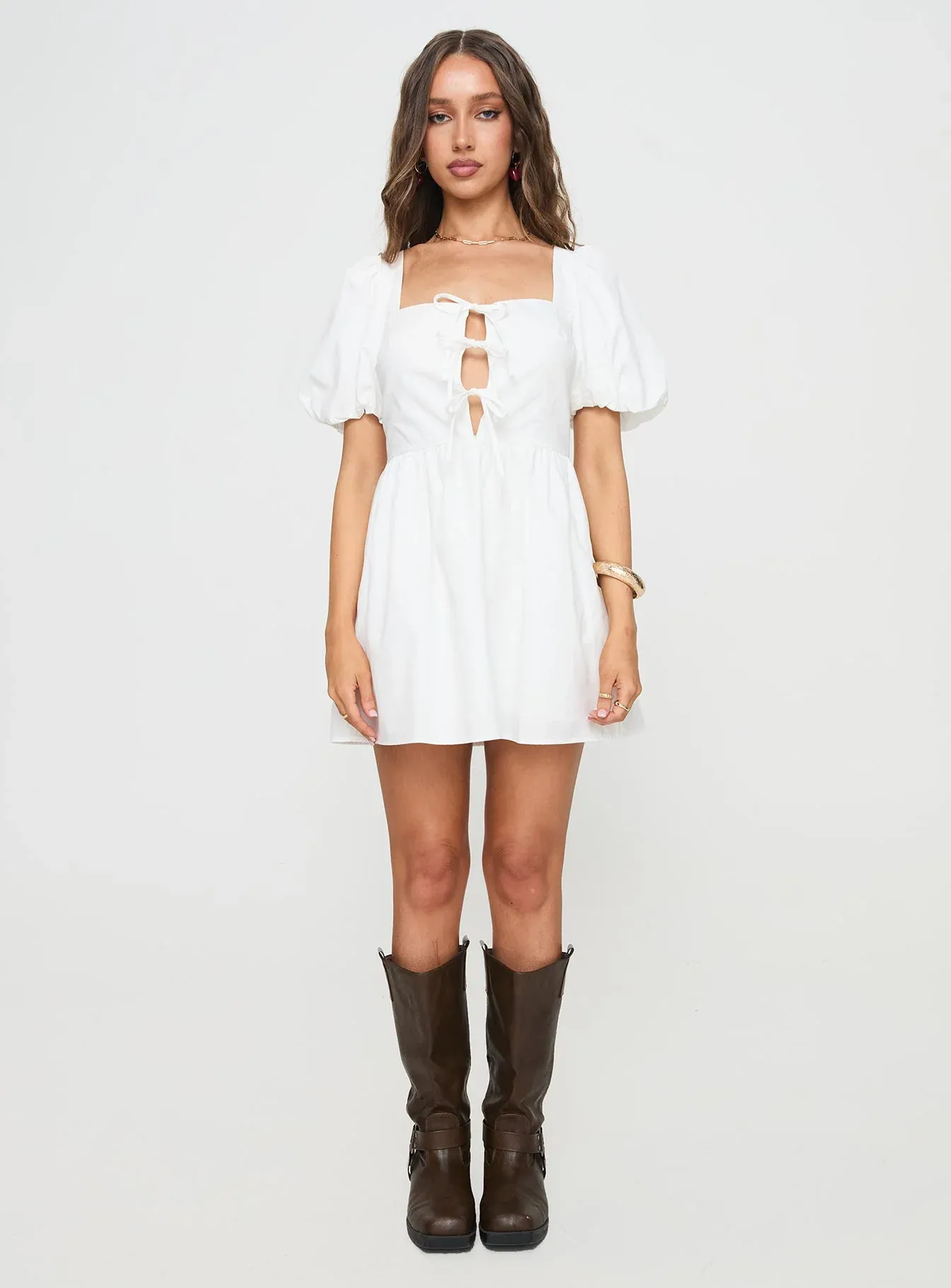 Kreamy Mini Dress White