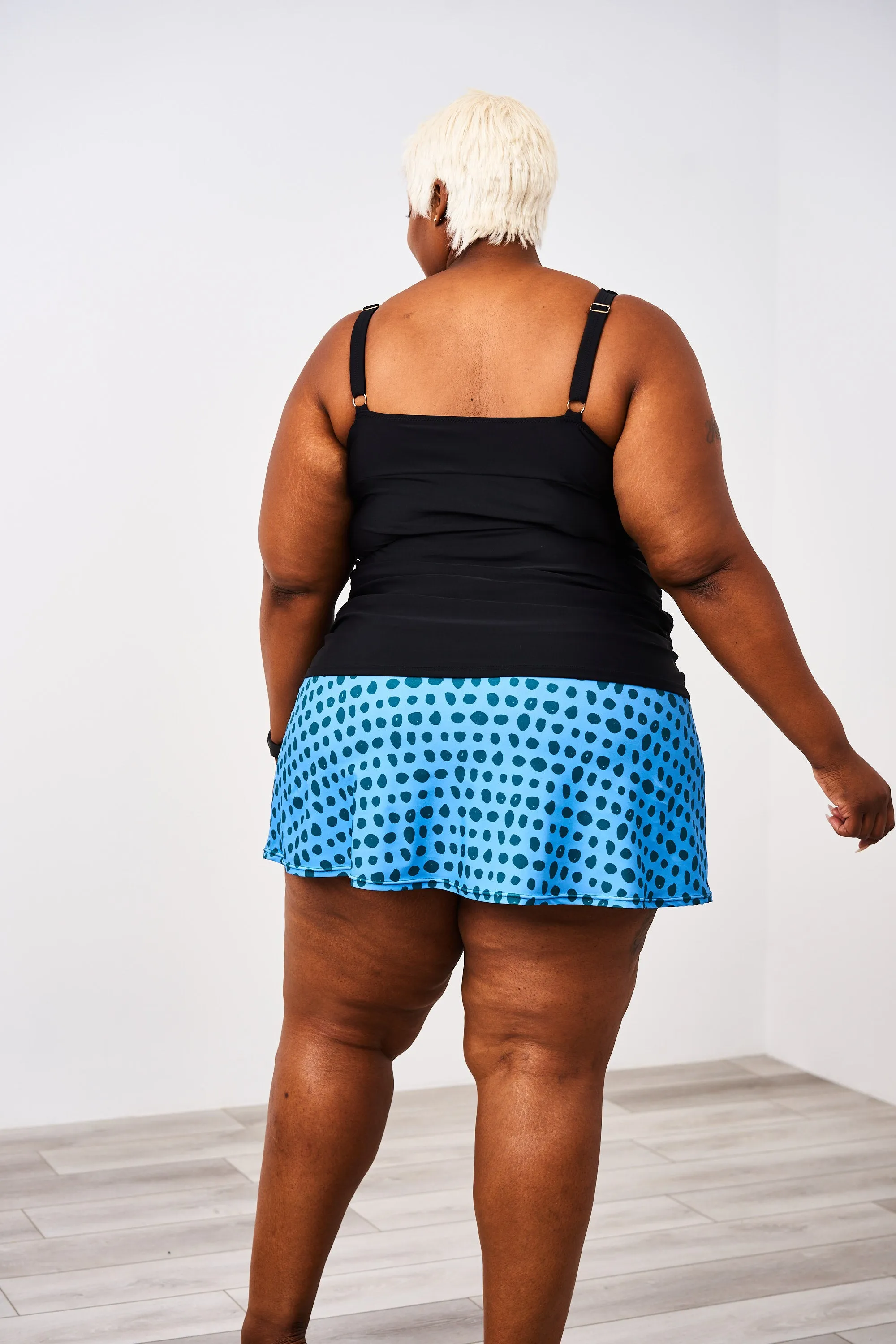 Latched Mama Maternity & Postpartum Gathered Nursing Swim Tank