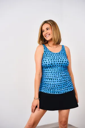Latched Mama Maternity & Postpartum Gathered Nursing Swim Tank