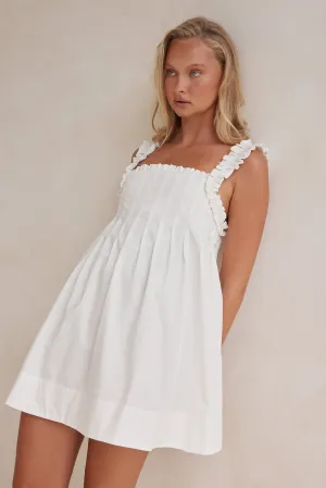 Lila Mini Dress (White)