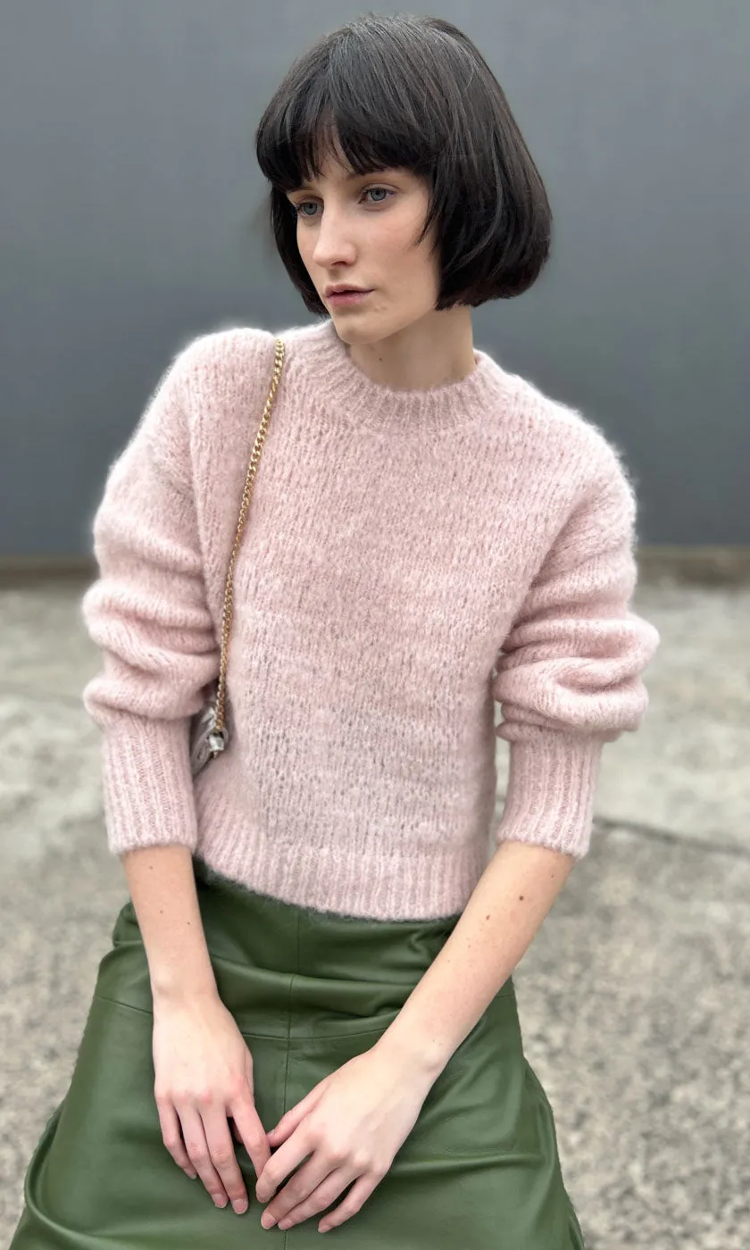 Maison Anje Le Stockholm Pale Pink Knit