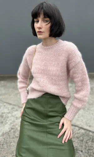 Maison Anje Le Stockholm Pale Pink Knit