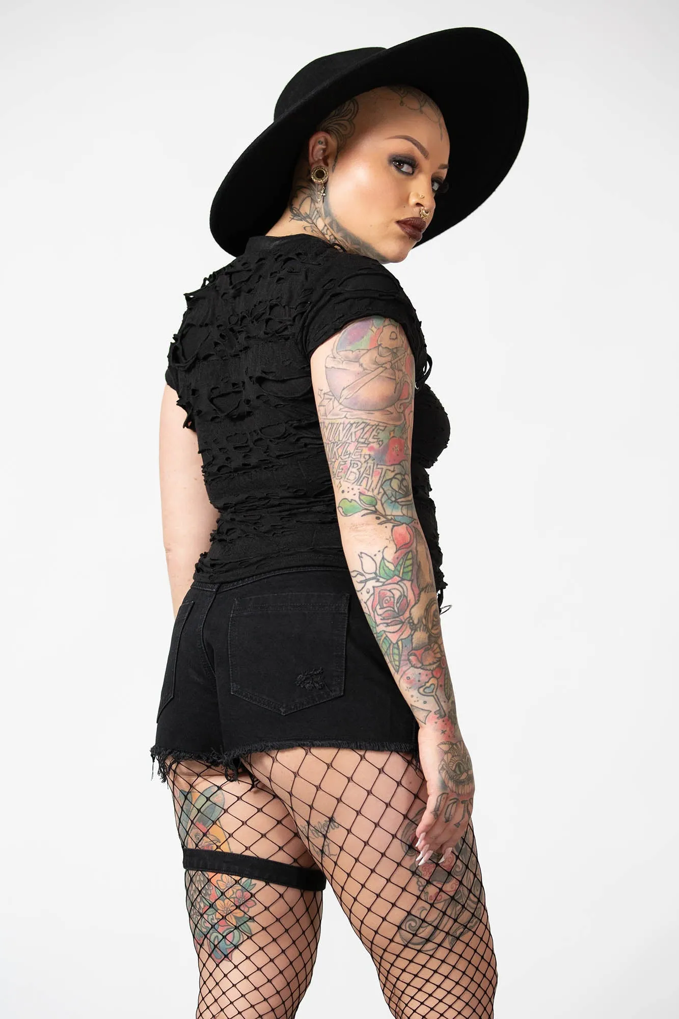 Malicia Lace-Up Top