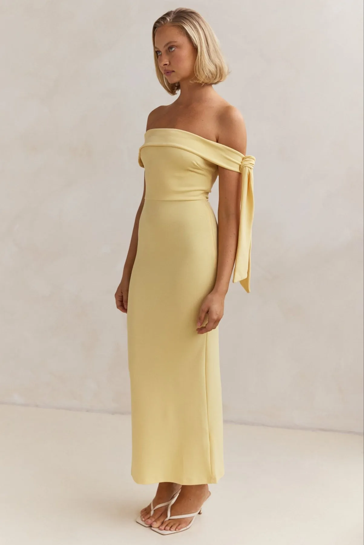 Mina Maxi Dress (Yellow)