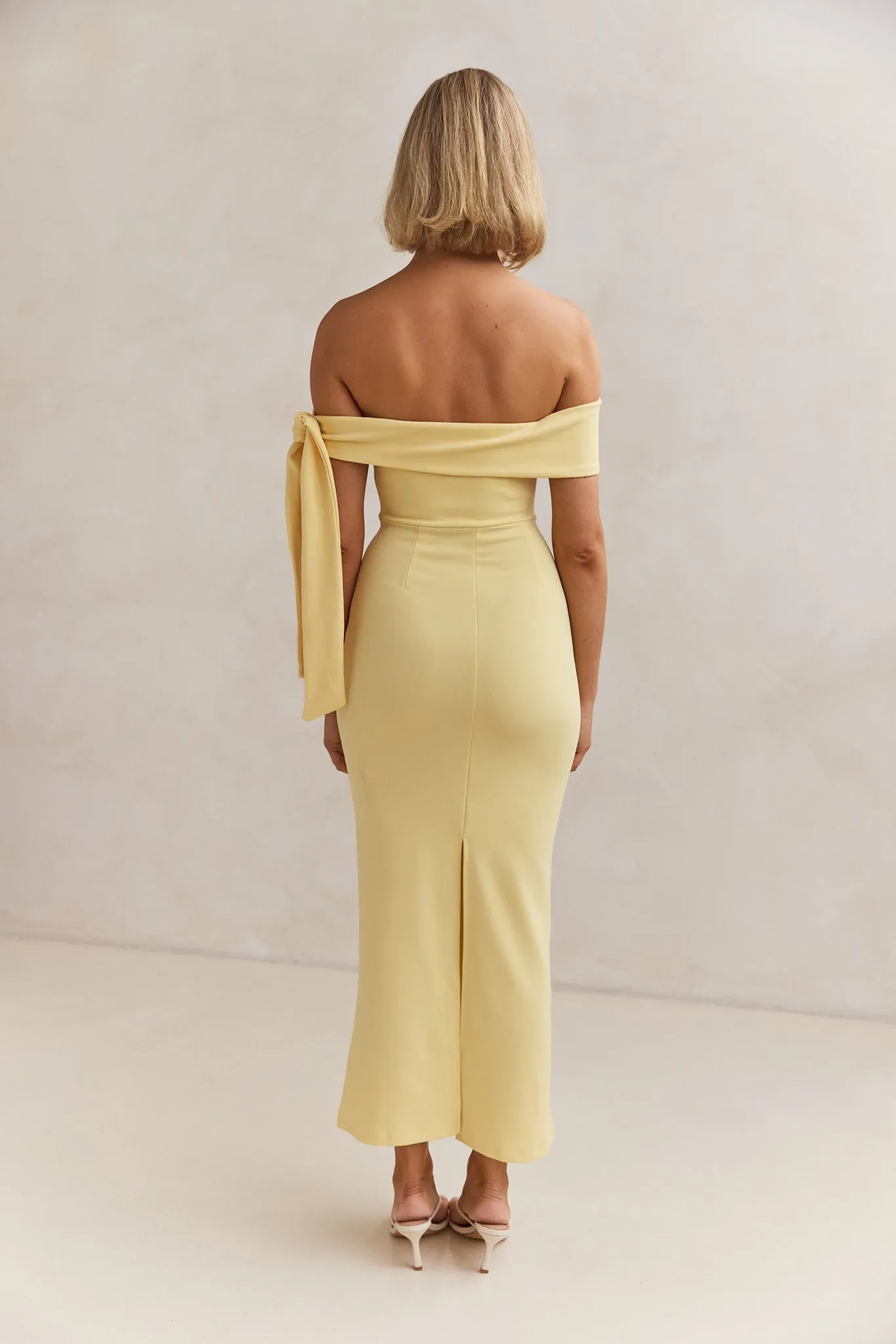 Mina Maxi Dress (Yellow)