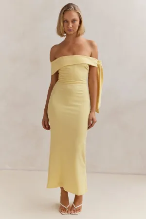 Mina Maxi Dress (Yellow)