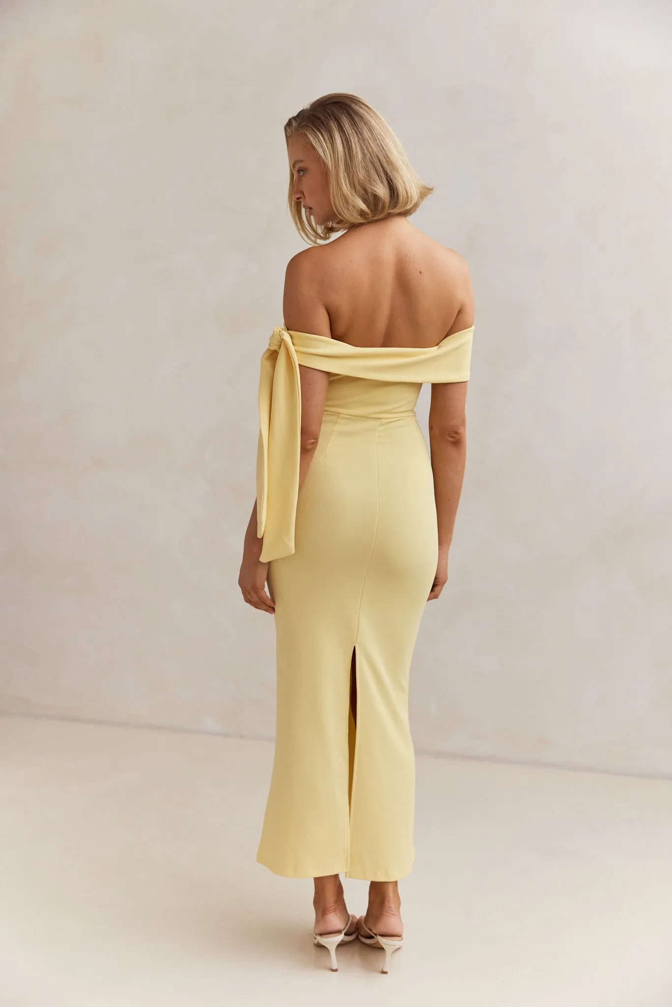Mina Maxi Dress (Yellow)