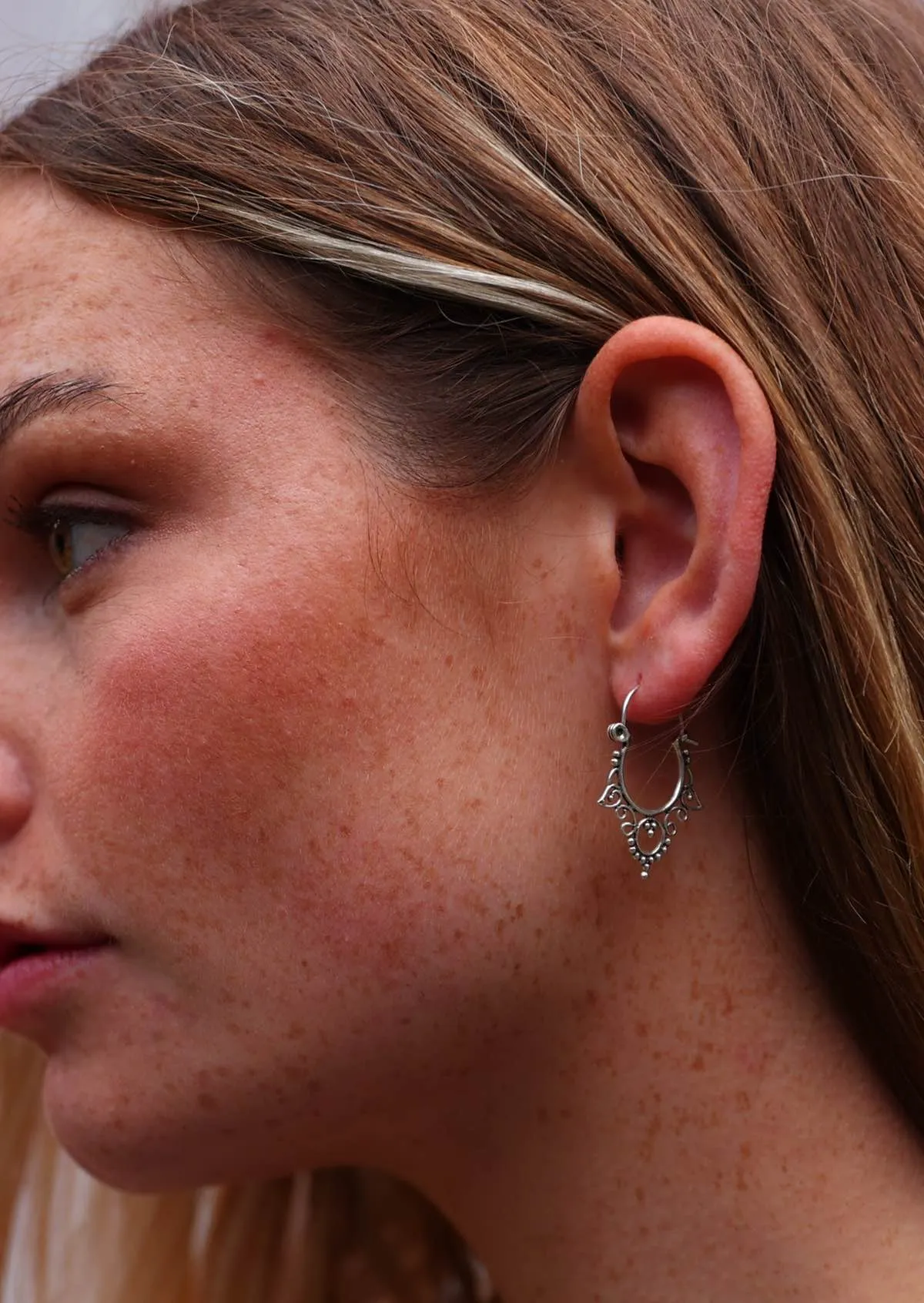 Mystic Wings Silver Earrings