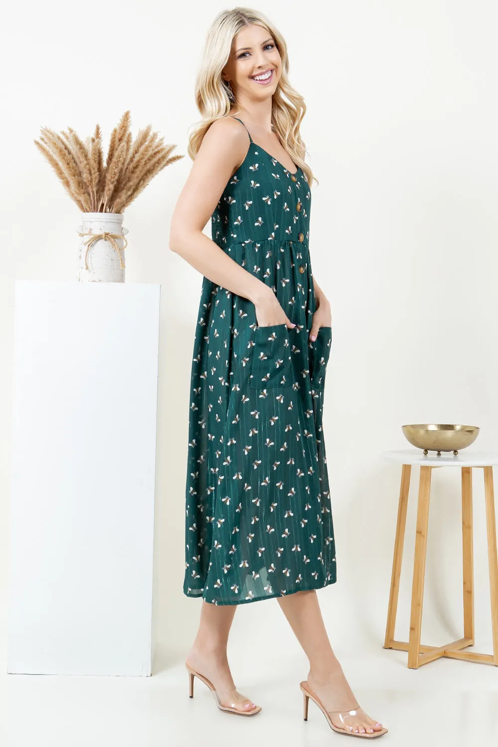 Out Of Town Dress in Pollinator