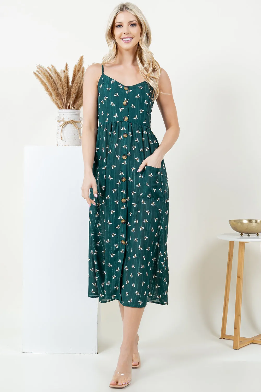 Out Of Town Dress in Pollinator