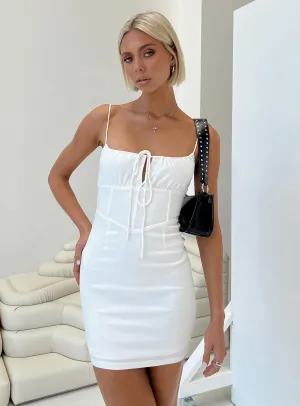 Pavlo Mini Dress White