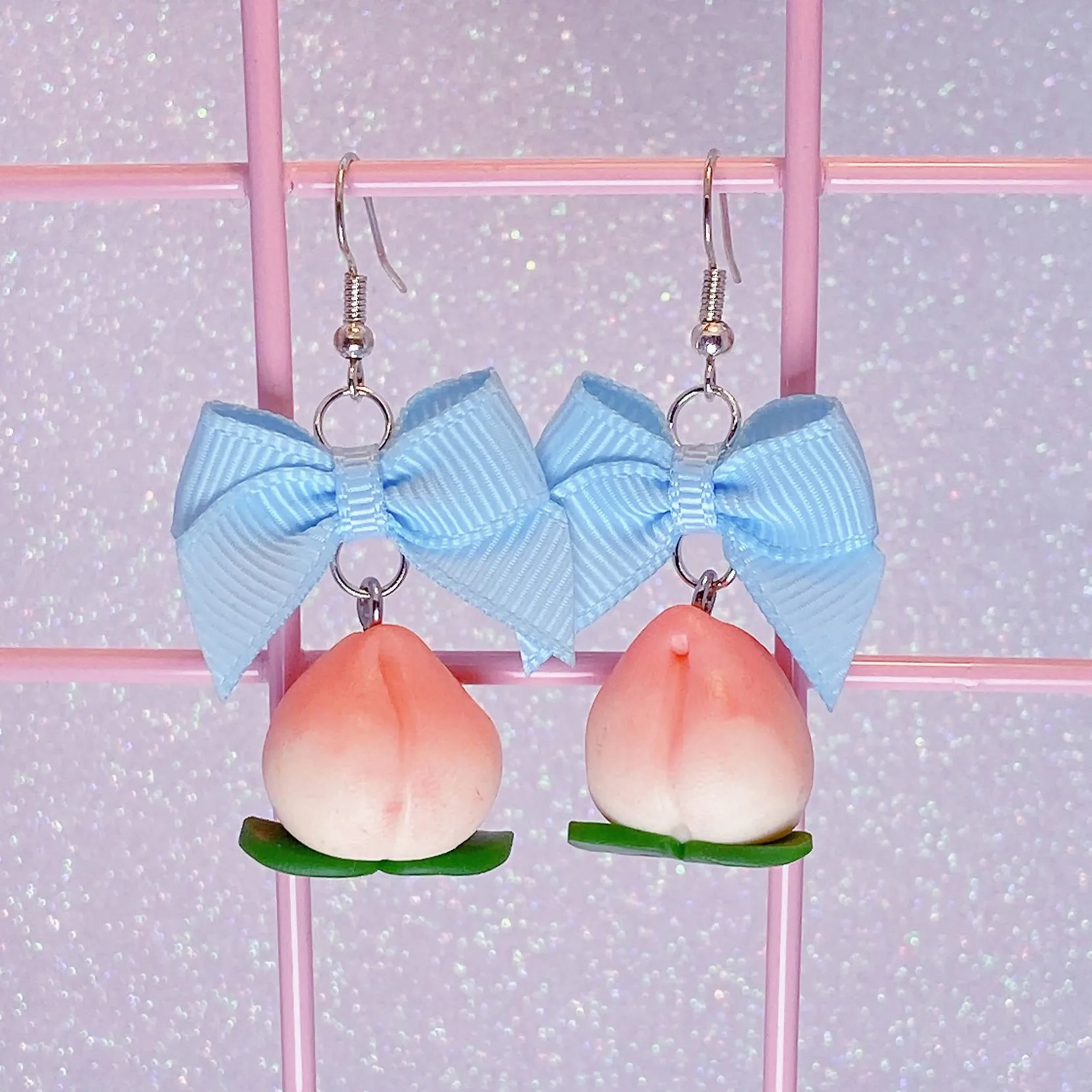 Peach Earrings (3 Colors)