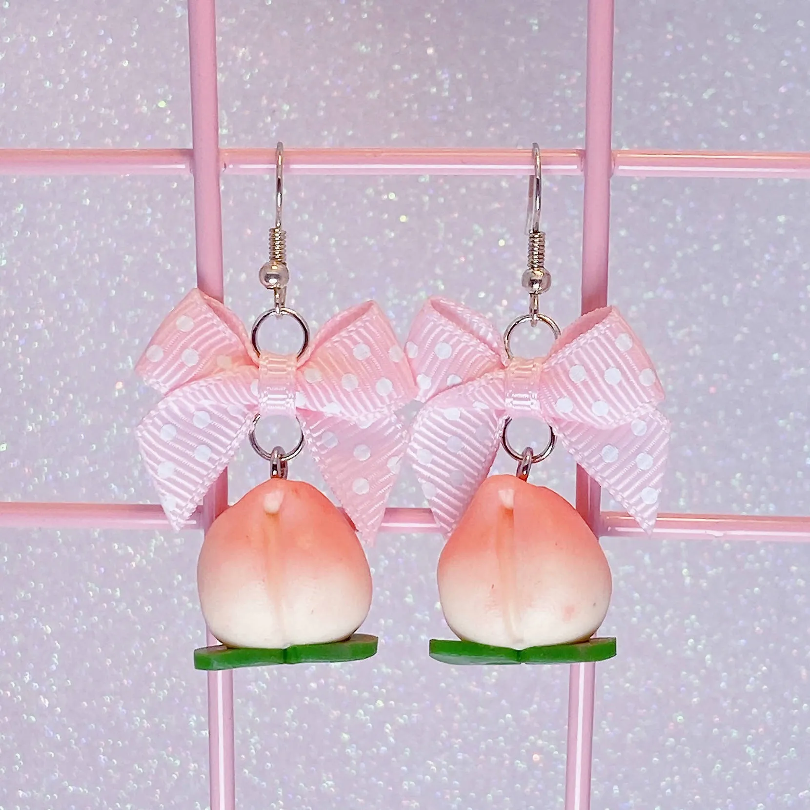 Peach Earrings (3 Colors)