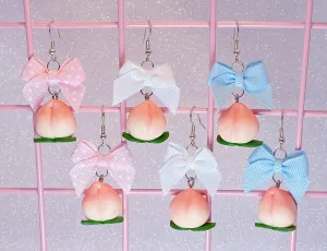 Peach Earrings (3 Colors)