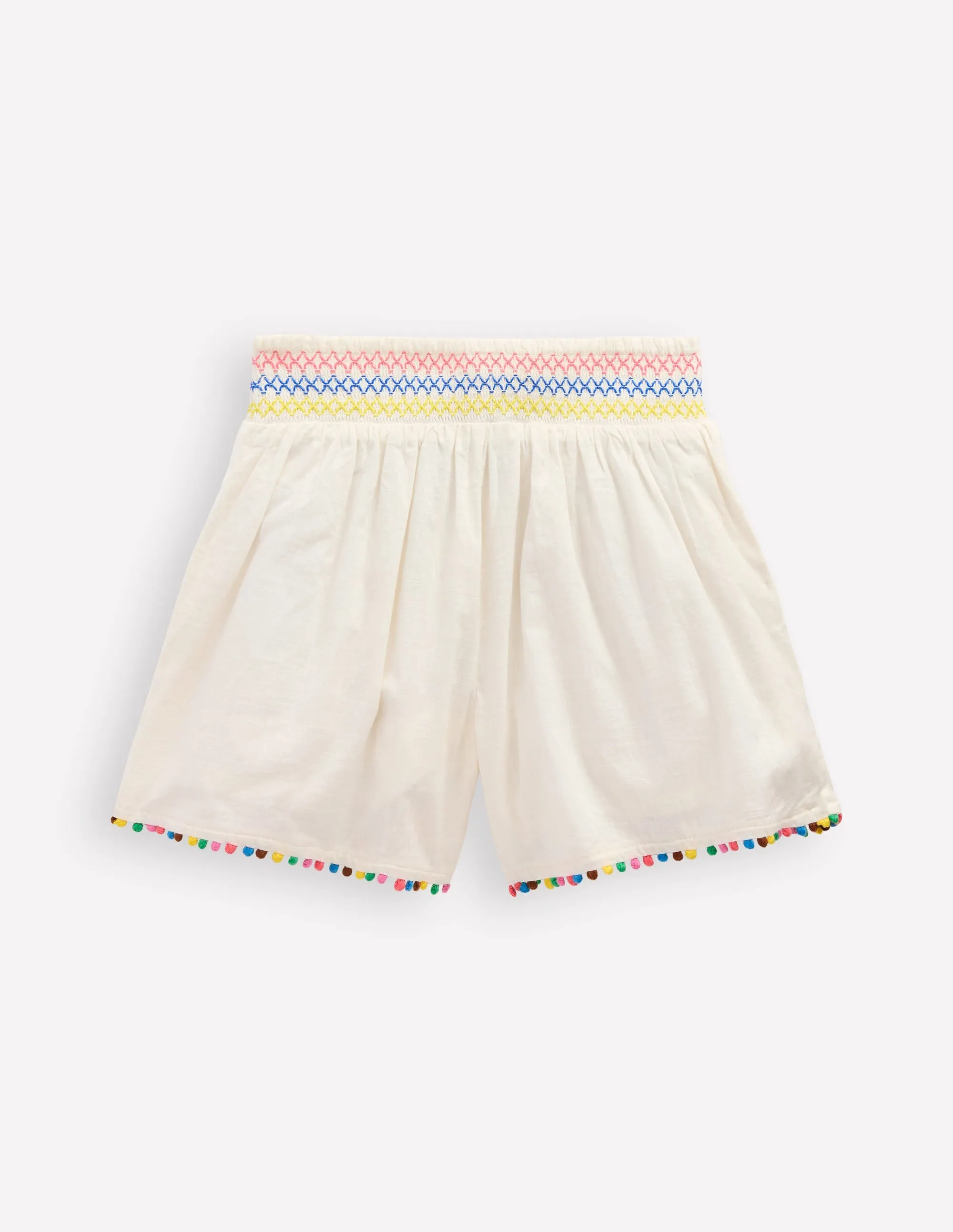 Pull-On Shorts-Soft Ivory