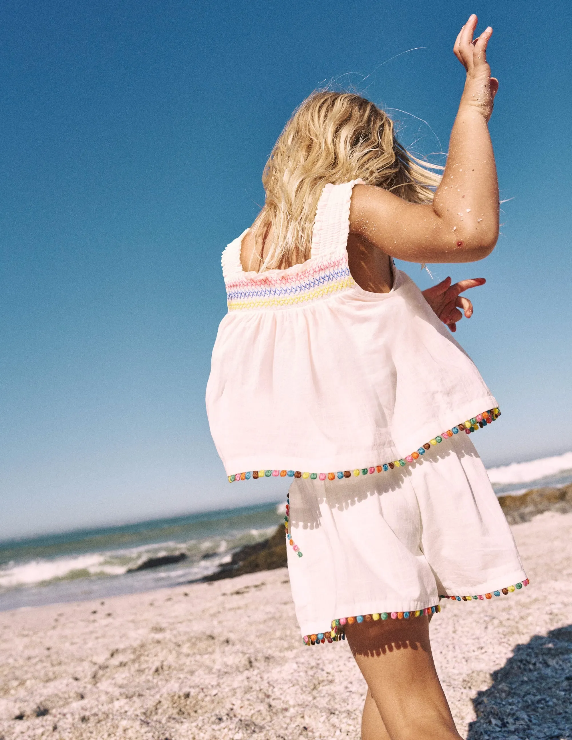 Pull-On Shorts-Soft Ivory